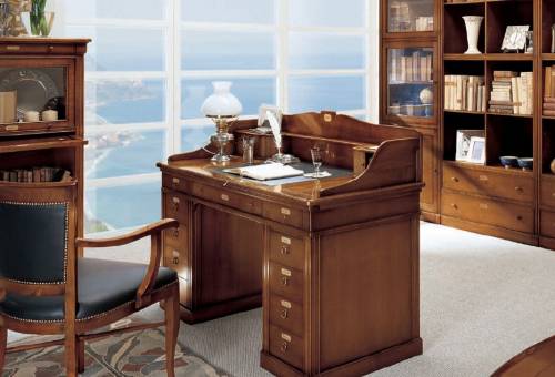luxusní rustikální kancelářský nábytek