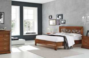 rustikální ložnice a postele