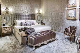 luxusní italské ložnice a postele Francesco Molon