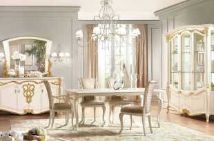 italský rustikalní jídelní stoly a židle La casa Linea +39